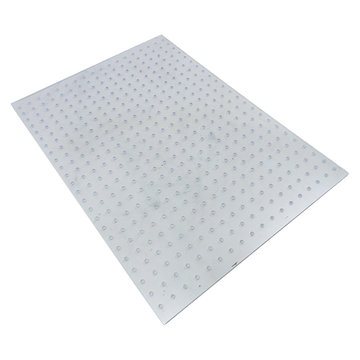 View larger image of 0.093 in. Thick 15.75 in. x 11.34 in. Perforated Polycarbonate Sheet