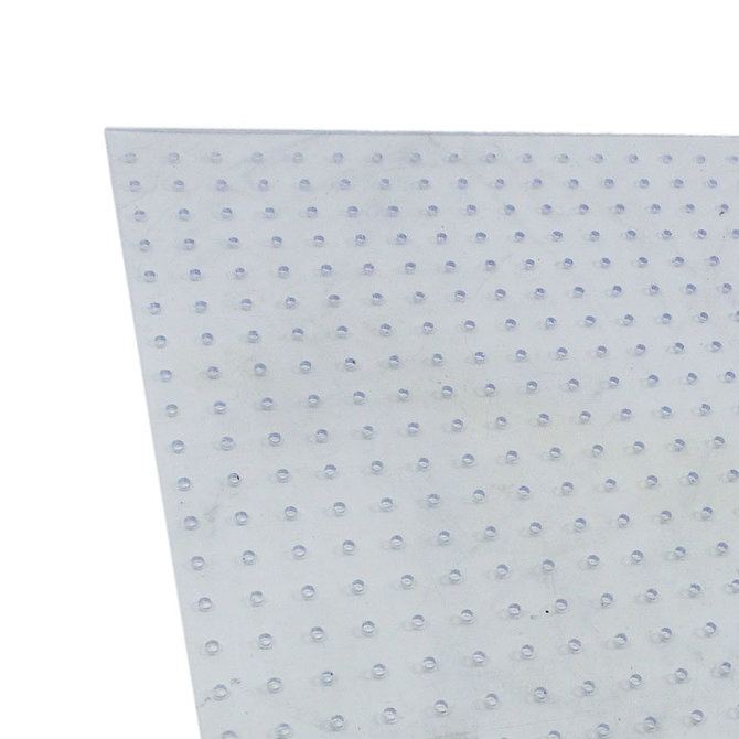 0.125 in. Thick 31.5 in. x 23.5 in. Perforated Polycarbonate Sheet