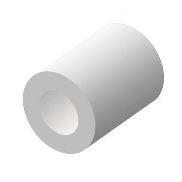 View larger image of 0.194 in. ID 0.375 in. OD 0.500 in. Long Nylon Spacer