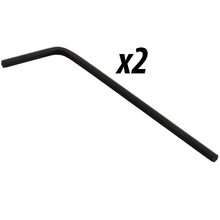 TWO Free 1/16 in. Allen Wrench with 2 1/4 in Mecanum HD Vectored Intake Wheels