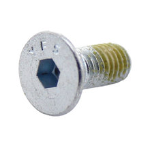 10-32 x 0.5 in. Hex Drive Flat Head Cap Screw with Nylon Patch