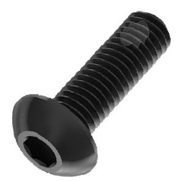 View larger image of 10-32 x 0.625 in. Thread Locking Button Head Cap Screw