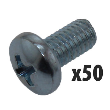 View larger image of 10-32 x 0.375 in. Button Head Phillips Screw 