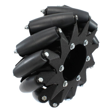 View larger image of 10 in. Mecanum Wheel Right 6-hole Bore