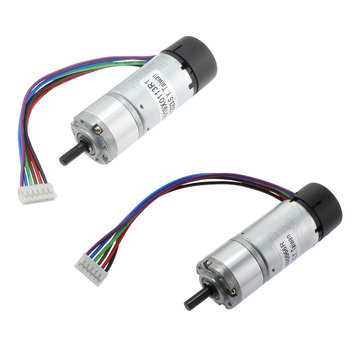 View larger image of 12V Gearmotors with 2 Channel Encoders