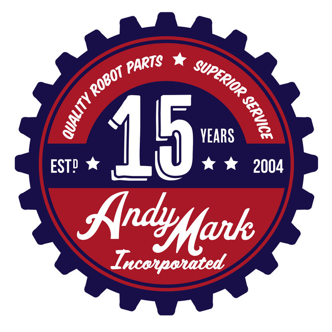 15th Anniversary T-Shirt - AndyMark, Inc