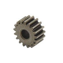 17 Tooth 0.48 Module 0.125 in. Round Bore Steel Pinion Gear