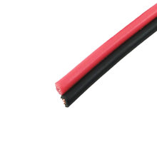 18 gauge red black bonded wire 25ft length