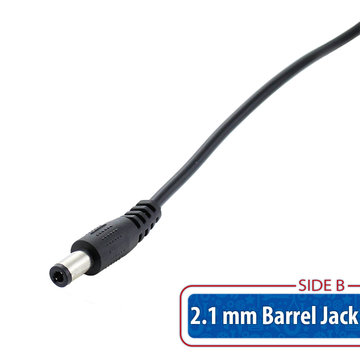 View larger image of 2.1mm Barrel Jack to USB Cable