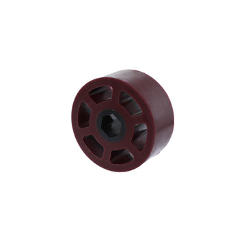 View larger image of 2.25 in. HD Compliant Wheel, 1/2 in. Hex Bore, 45A Durometer