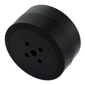 View larger image of 2 in. Stealth Wheel 5 mm Hex Black 60 Durometer