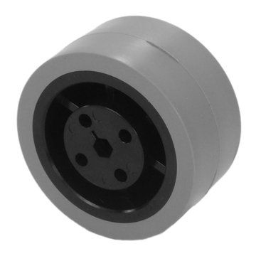 View larger image of 2 in. Stealth Wheel 5 mm Hex Gray 80 Durometer