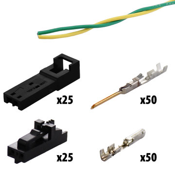 View larger image of 2-Pin Locking Cable Making Kit