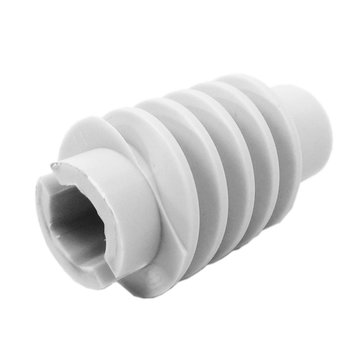 View larger image of 2 Tooth 14.5 PA 0.5 in. Hex Bore Plastic Worm Pinion Gear for Worm Gearbox