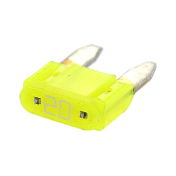 View larger image of 20 Amp MINI Yellow Fuse