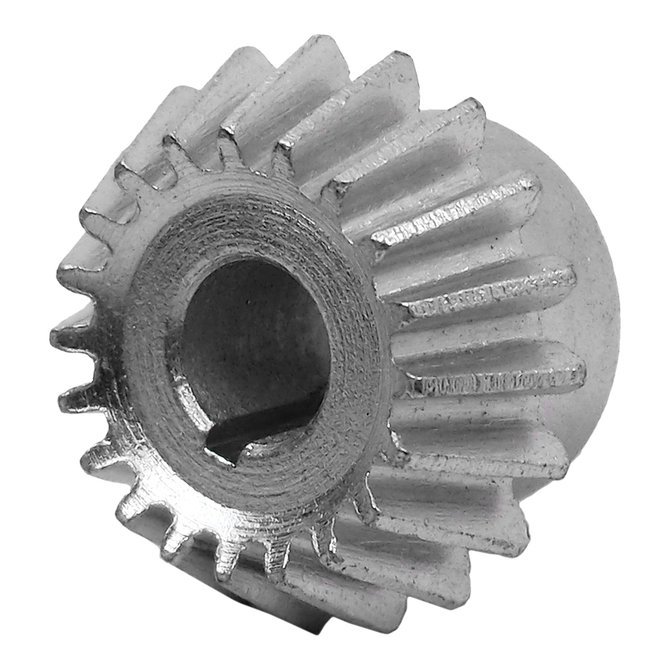 2307 Series Steel, MOD 1.5, Hub Mount Bevel Gear (14mm Bore, 28 Tooth)