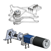AM14U6 - 6 Wheel Drop Center Robot Drive Base - 2025 FRC Kit AM14U6 - 6 Wheel Drop Center Robot Drive Base - 2025 FRC Kit