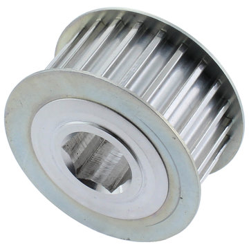 View larger image of 24 Tooth 0.5 in. Hex Bore 5 mm HTD 18 mm Wide Aluminum Pulley