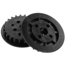24 Tooth Nub Bore HTD Pulley