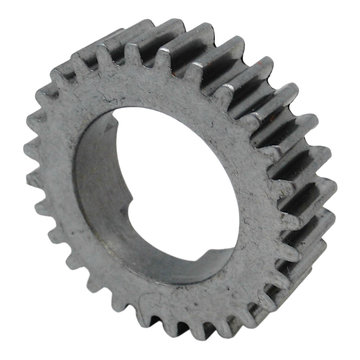 View larger image of 28 Tooth 20 DP 0.875 in. Round Bore Steel Dog Pattern Gear