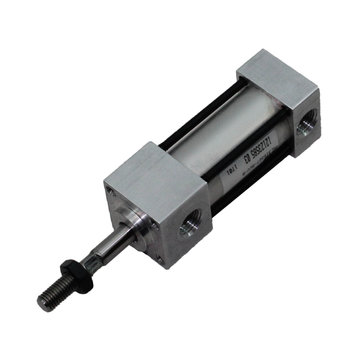 View larger image of 3/4 in. Bore, 1/2 in. Stroke Spring Extended Face Mount Pneumatic Cylinder