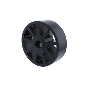 View larger image of 3 in. Compliant Wheel, 1/2 in. Hex Bore, 60A Durometer