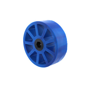 View larger image of 3 in. Compliant Wheel, 3/8 in. Hex Bore, 50A Durometer