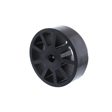 View larger image of 3 in. Compliant Wheel, 3/8 in. Hex Bore, 60A Durometer