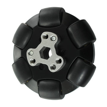 View larger image of 3 in. Plastic Omni Wheel With 3/8 Hex Bore