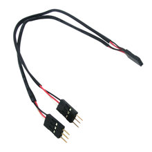 PWM Male to 2 Female Y-cable 8 in.