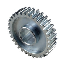 32 Tooth 20 DP 0.5 in. Hex Bore Steel Gear with Pocketing