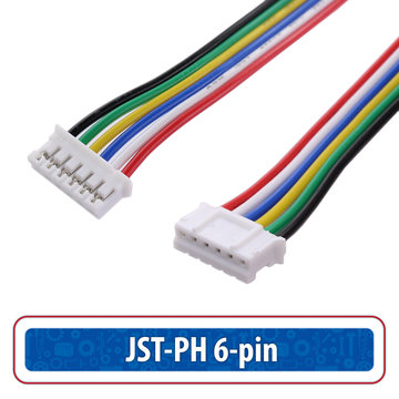 View larger image of 36 in. JST-PH 6-pin Extension Cable