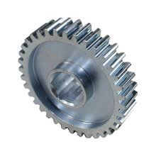 36 Tooth 20 DP 0.5 in. Hex Bore Steel Gear with Pocketing