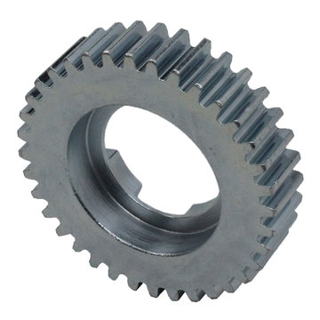 View larger image of 36 Tooth 20 DP 0.875 in. Round Bore Steel Dog Pattern Gear