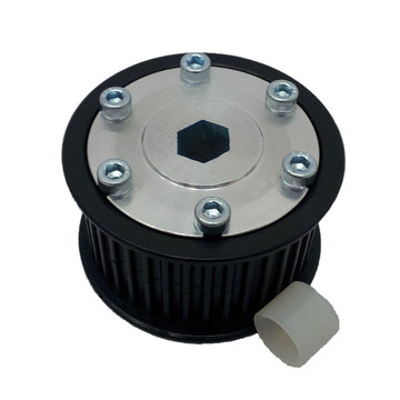 View larger image of 39 Tooth HTD Plastic Drive Pulley Kit with Hex Hub