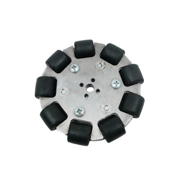 View larger image of 4 in. Aluminum Omni Wheel With Nub Bore