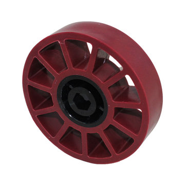 View larger image of 4 in. Compliant Wheel, 1/2 in. Hex Bore, 45A Durometer