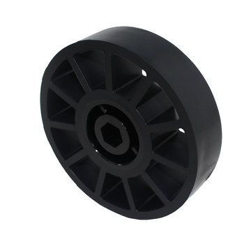 View larger image of 4 in. Compliant Wheel 1/2 in. Hex Bore 60A Durometer