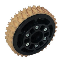 4 in. Plaction Wheel with Wedgetop Tread - AndyMark, Inc