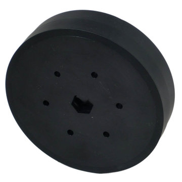 View larger image of 4 in. Stealth Wheel 1/2 in. Hex Bore 60A Durometer