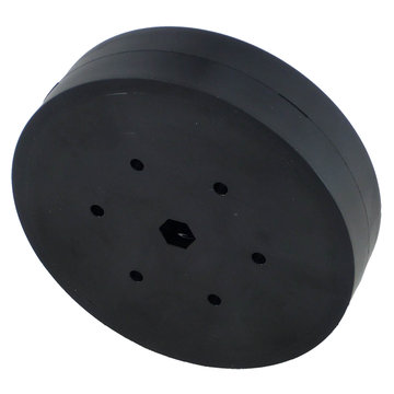 View larger image of 4 in. Stealth Wheel 3/8 in. Hex Bore 60A Durometer