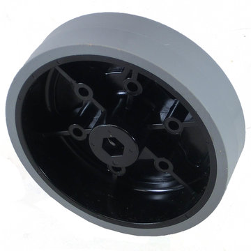 View larger image of 4 in. Stealth Wheel 3/8 in. Hex Bore 80A Durometer