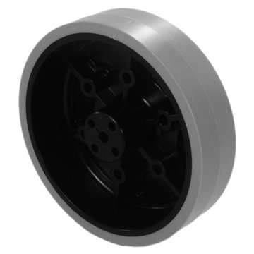 View larger image of 4 in. Stealth Wheel with 5 mm Hex Bore Gray 80 Durometer