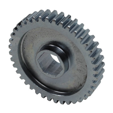 View larger image of 40 Tooth 20 DP 0.5 in. Hex Bore Steel Gear with Pocketing