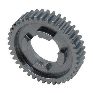 View larger image of 40 Tooth 20 DP 0.875 in. Round Bore Steel Dog Pattern Gear
