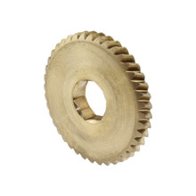 40 Tooth 25 PA 0.5 in. Hex Bore Bronze Driven Worm Gear for RAW box
