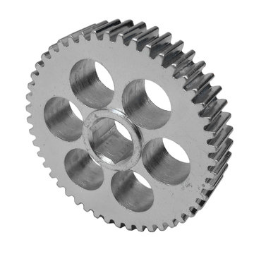 View larger image of 48 Tooth 20 DP 0.5 in. Hex Bore Steel Gear with Thru Holes
