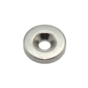 View larger image of 5/8 in. OD 1/8 in. thick Magnet With Countersink for 6-32 Screw