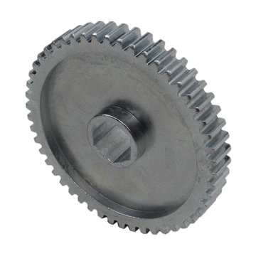 View larger image of 50 Tooth 20 DP 0.5 in. Hex Bore Steel Gear with Pocketing