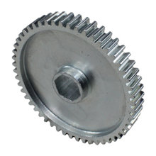 52 Tooth 20 DP 0.5 in. Hex Bore Steel Gear with Pocketing